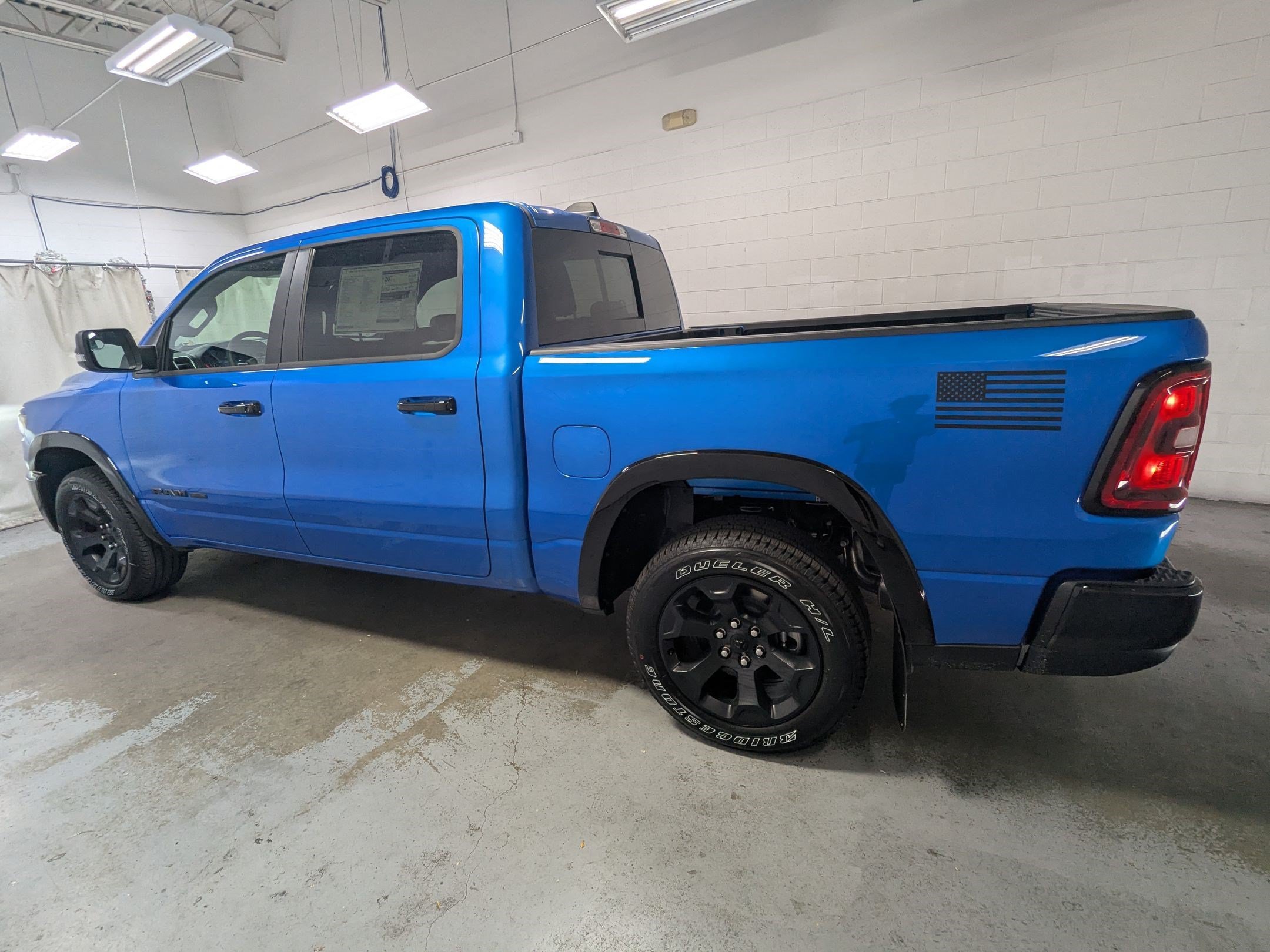 New 2026 Hydro Blue Pearlcoat RAM Big Horn image 8