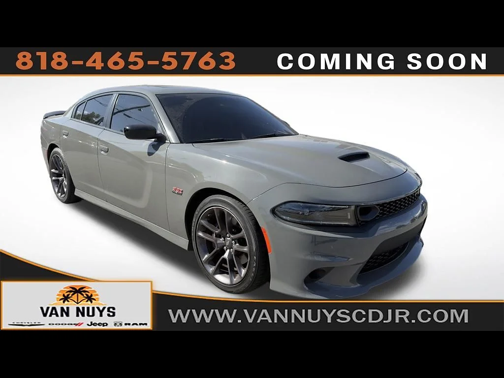 Used 2023 Destroyer Grey Clear Coat Dodge Scat Pack image 1