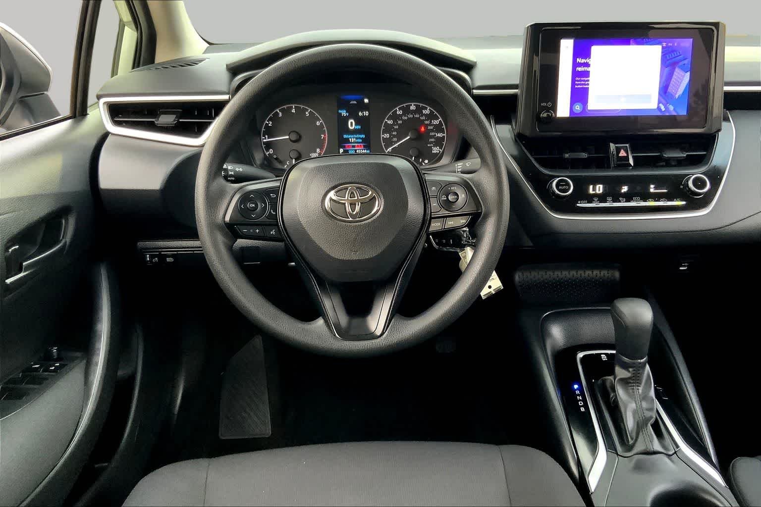 Used 2023 Classic Silver Metallic Toyota LE image 6