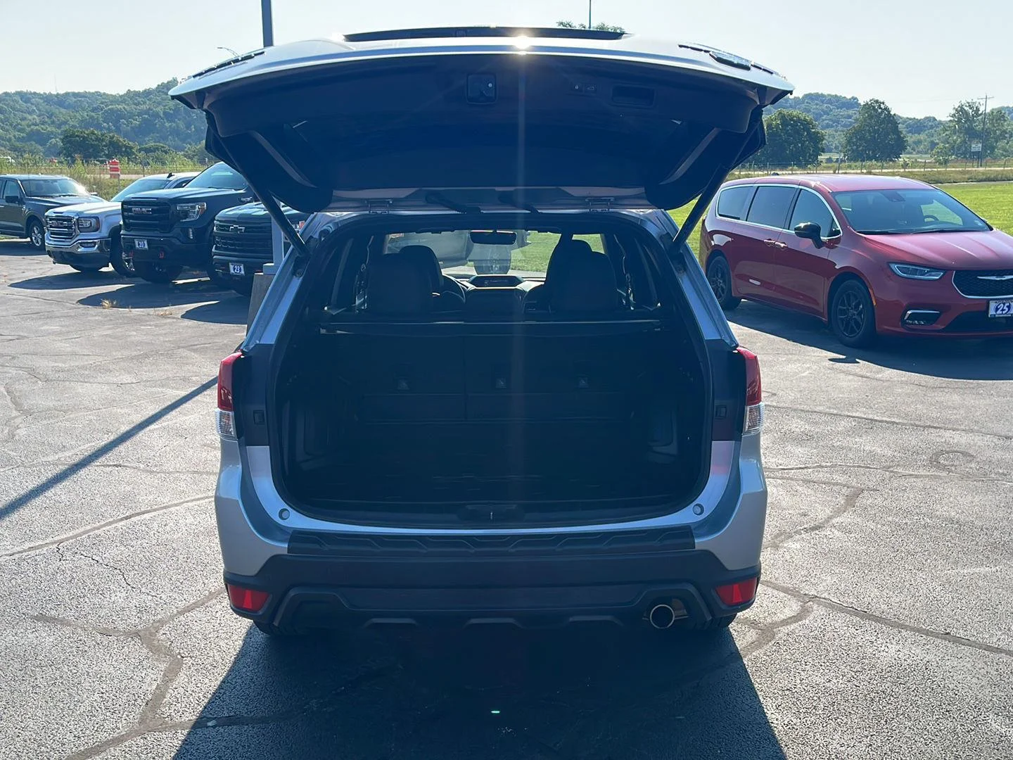 Used 2024 Ice Silver Metallic Subaru Wilderness image 32