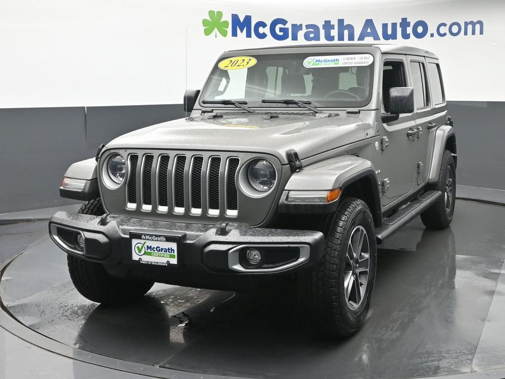 Used 2023 Gray Jeep Sahara image 21