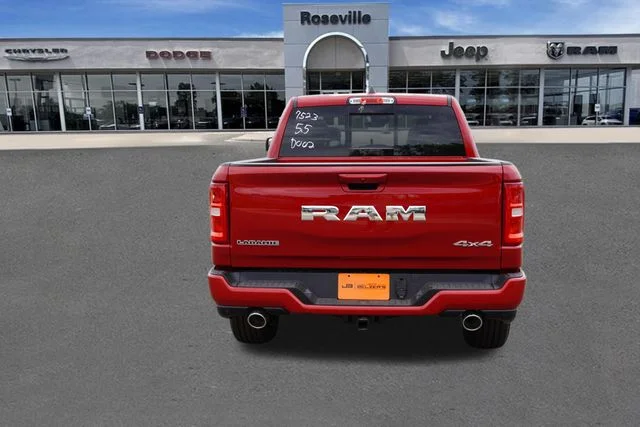 New 2026 Molten Red Pearl-Coat Exterior Paint RAM Laramie image 4