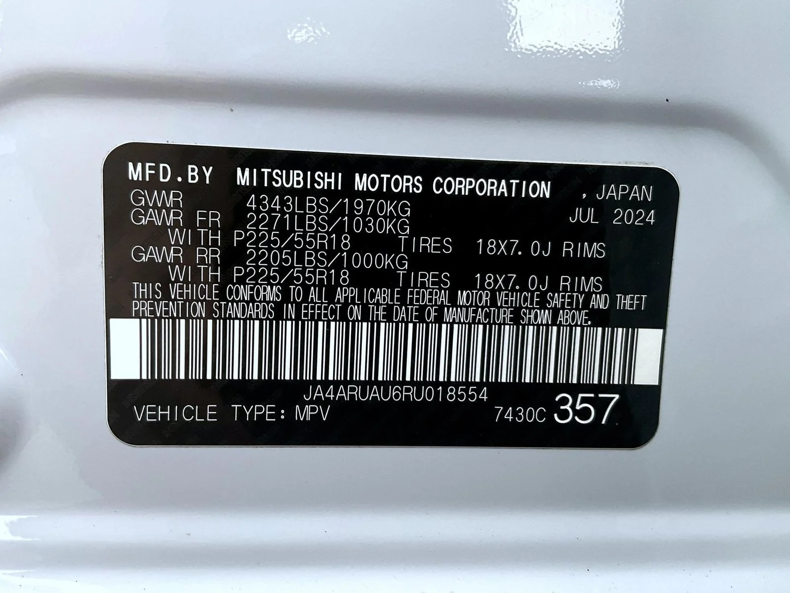 Used 2024 White Mitsubishi RALLIART image 25