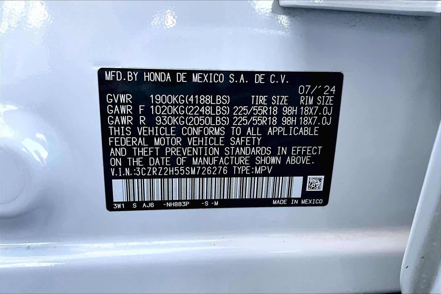 Used 2025 Platinum White Pearl Honda Sport image 37