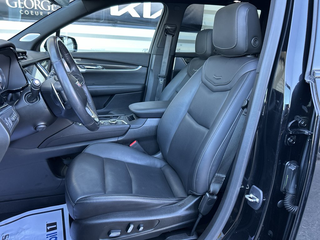 Used 2023 Stellar Black Metallic Cadillac AWD Sport image 10