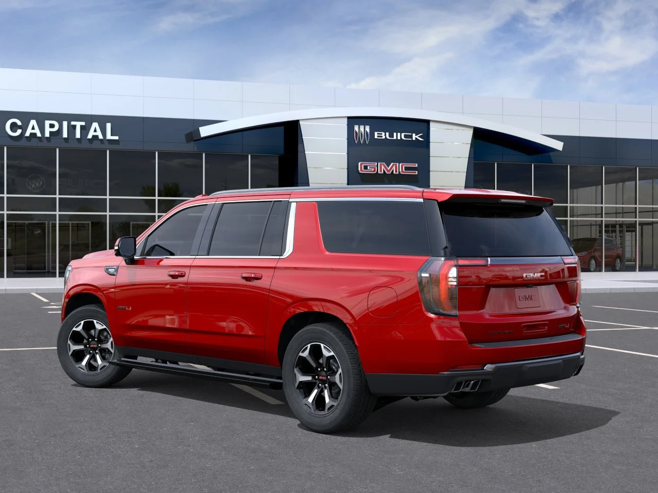 New 2026 Volcanic Red Tintcoat GMC AT4 Ultimate image 4