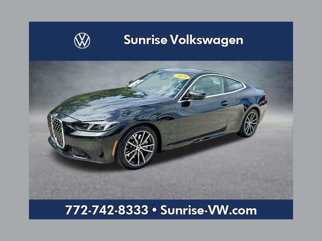 Used 2025 Black BMW 430i image 1