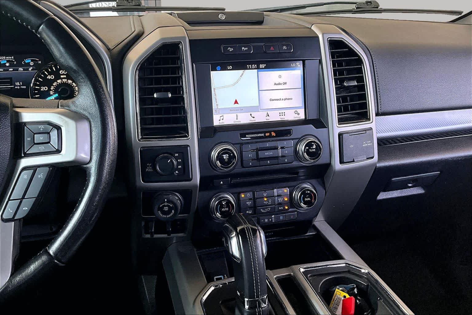 Used 2018 Oxford White Ford LARIAT image 7