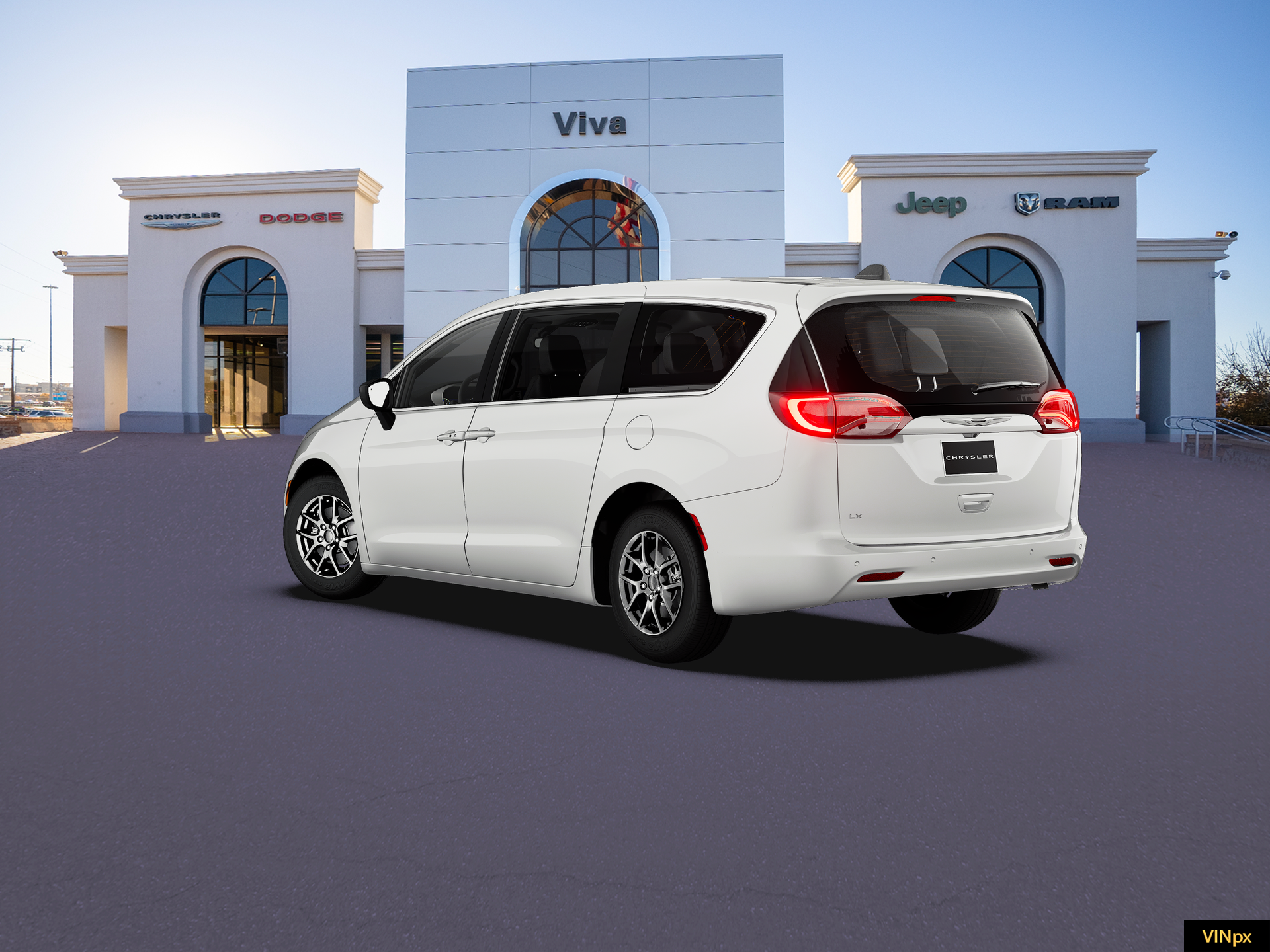 New 2027 Bright White Clear-Coat Exterior Paint Chrysler LX image 4