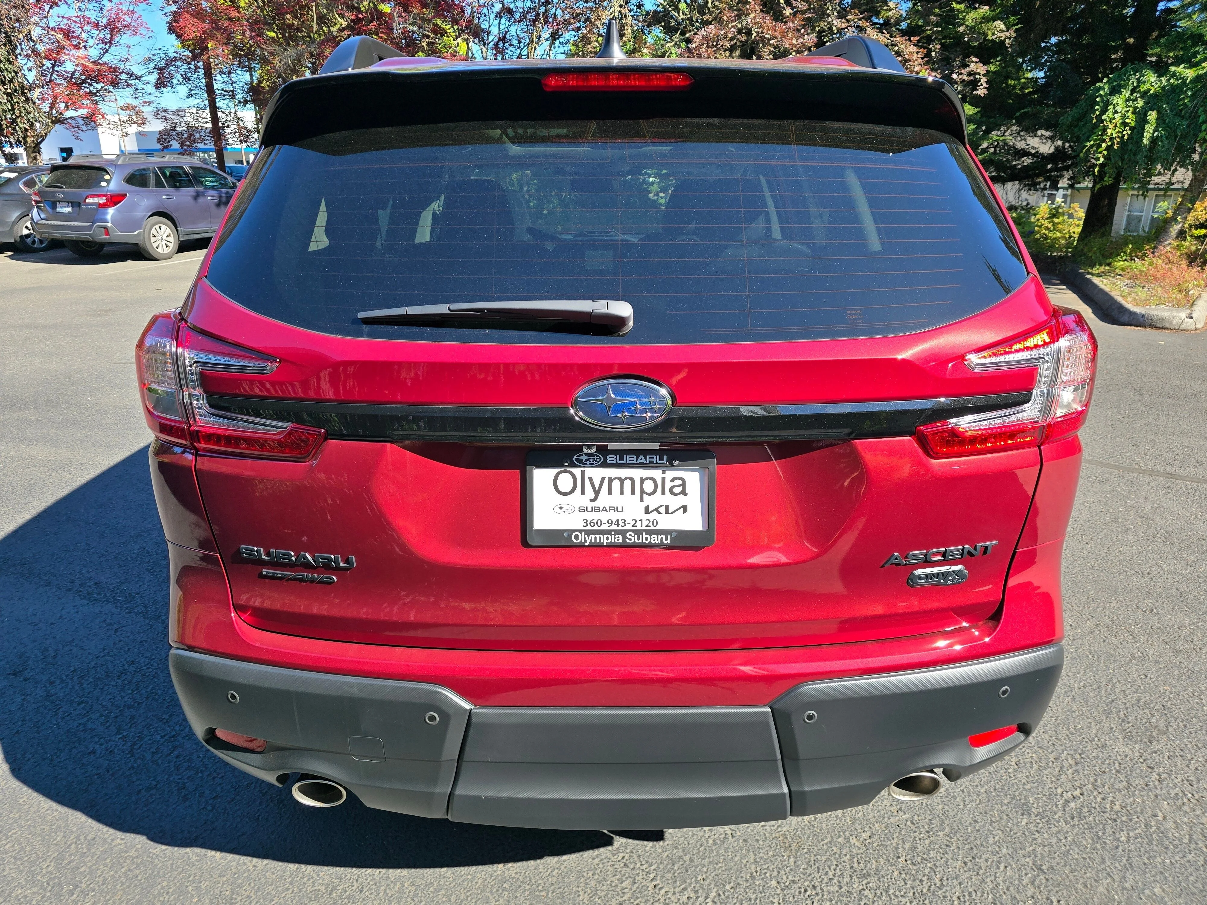 New 2026 CRIMSON RED PEARL Subaru Onyx Edition Touring 7-Passenger image 5