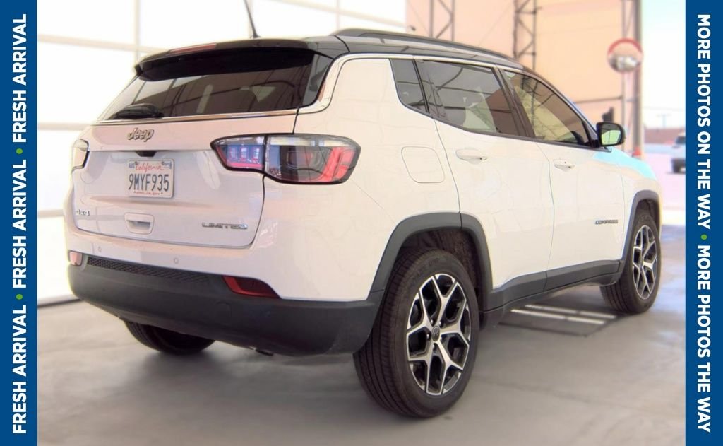 Used 2025 White Jeep Limited image 8