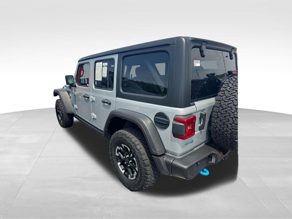 Used 2024 Silver Jeep Rubicon 4xe image 3