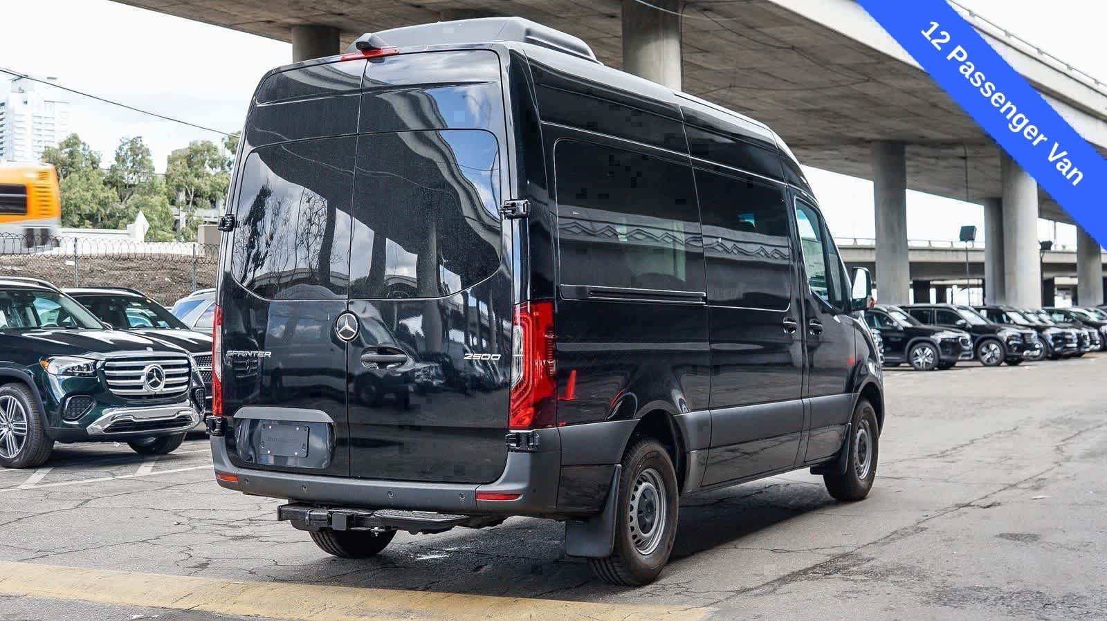 New 2024 Jet Black Mercedes-Benz Passenger 144WB High Roof RWD 2.0L I4 Diesel Turbo image 9
