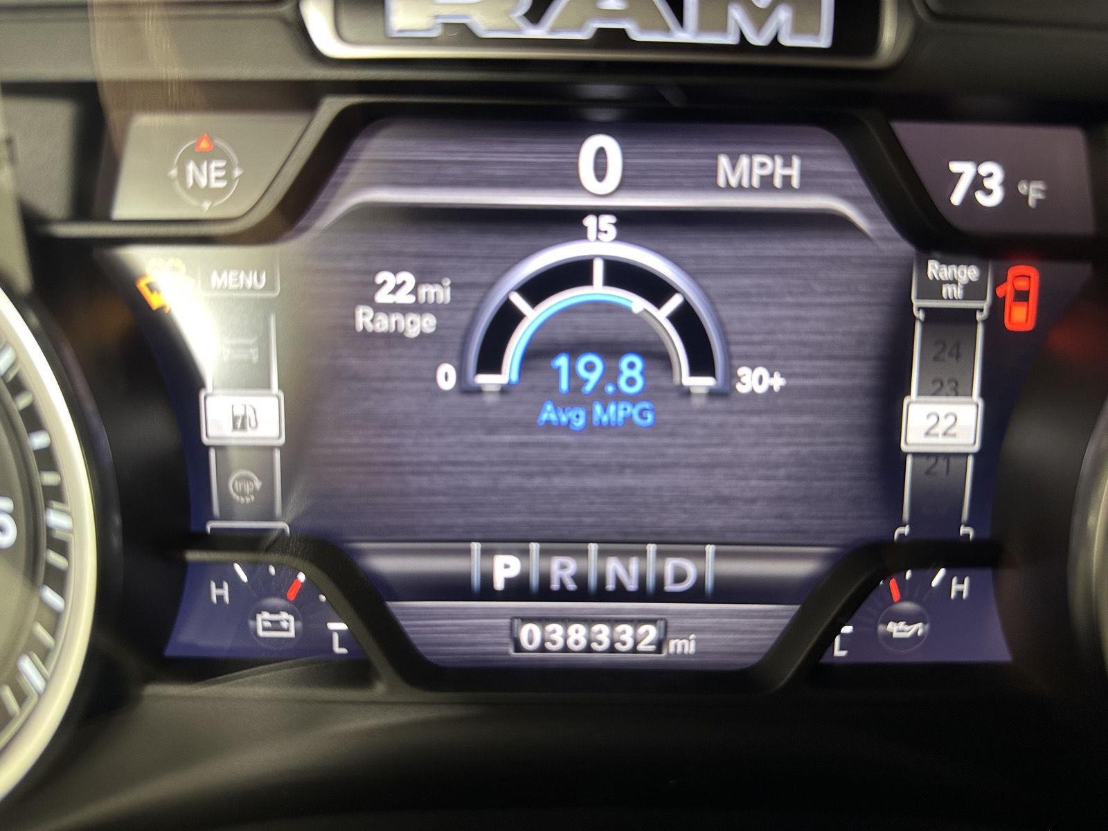 Used 2022 Patriot Blue Pearlcoat Ram Big Horn image 18