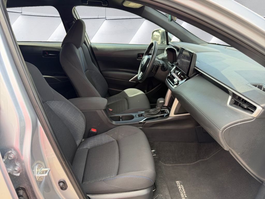 Used 2024 Silver Toyota Hybrid SE image 13