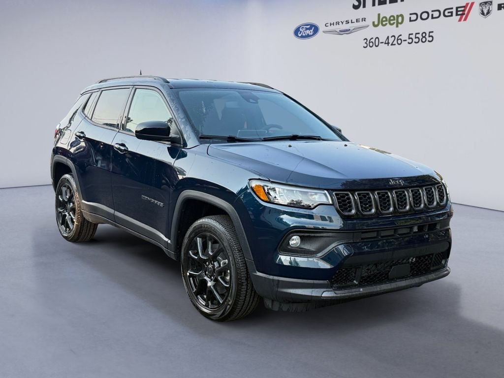 New 2026 Fathom Blue Pearl-Coat Exterior Paint Jeep Latitude image 8
