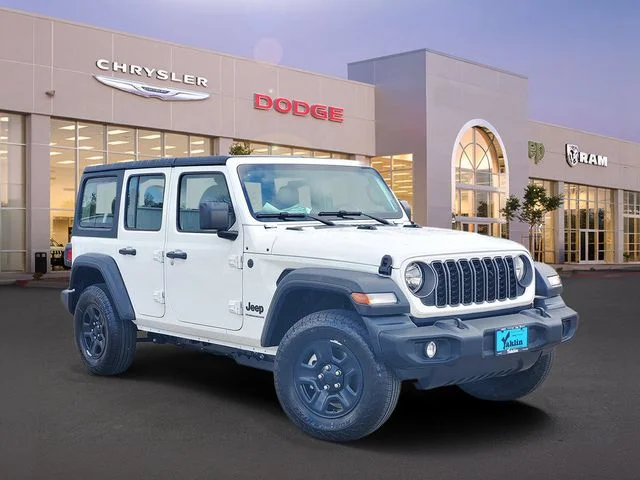 New 2026 Bright White Clear-Coat Exterior Paint Jeep Sport image 32
