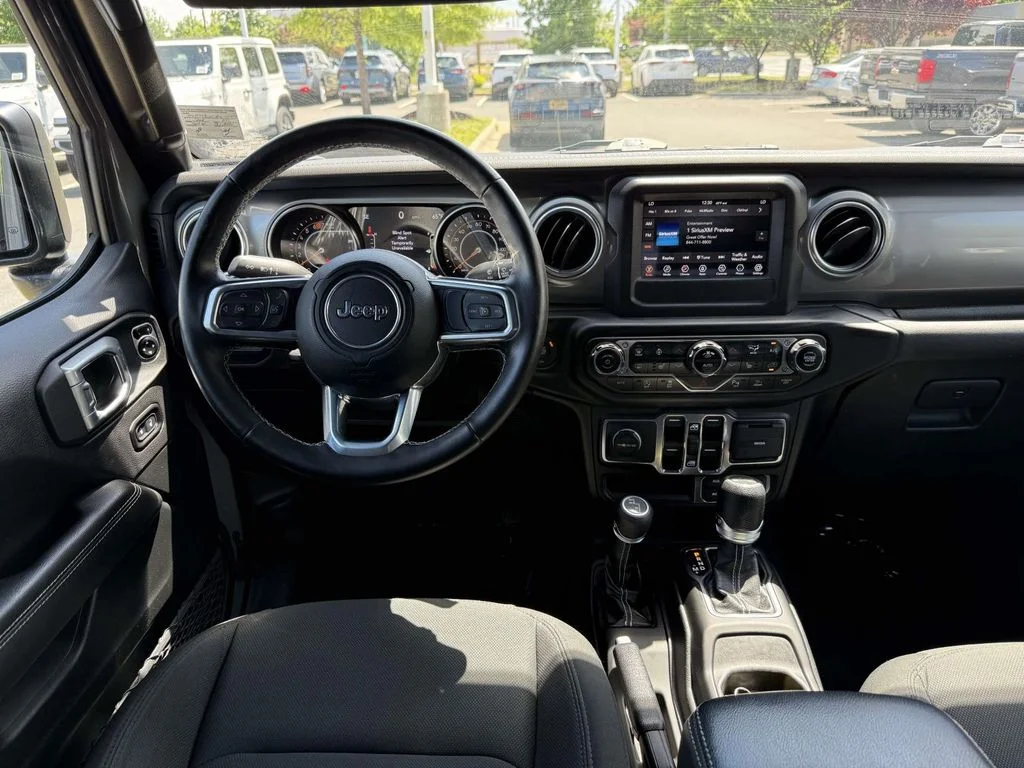 Used 2021 Gray Jeep Unlimited Sahara image 18