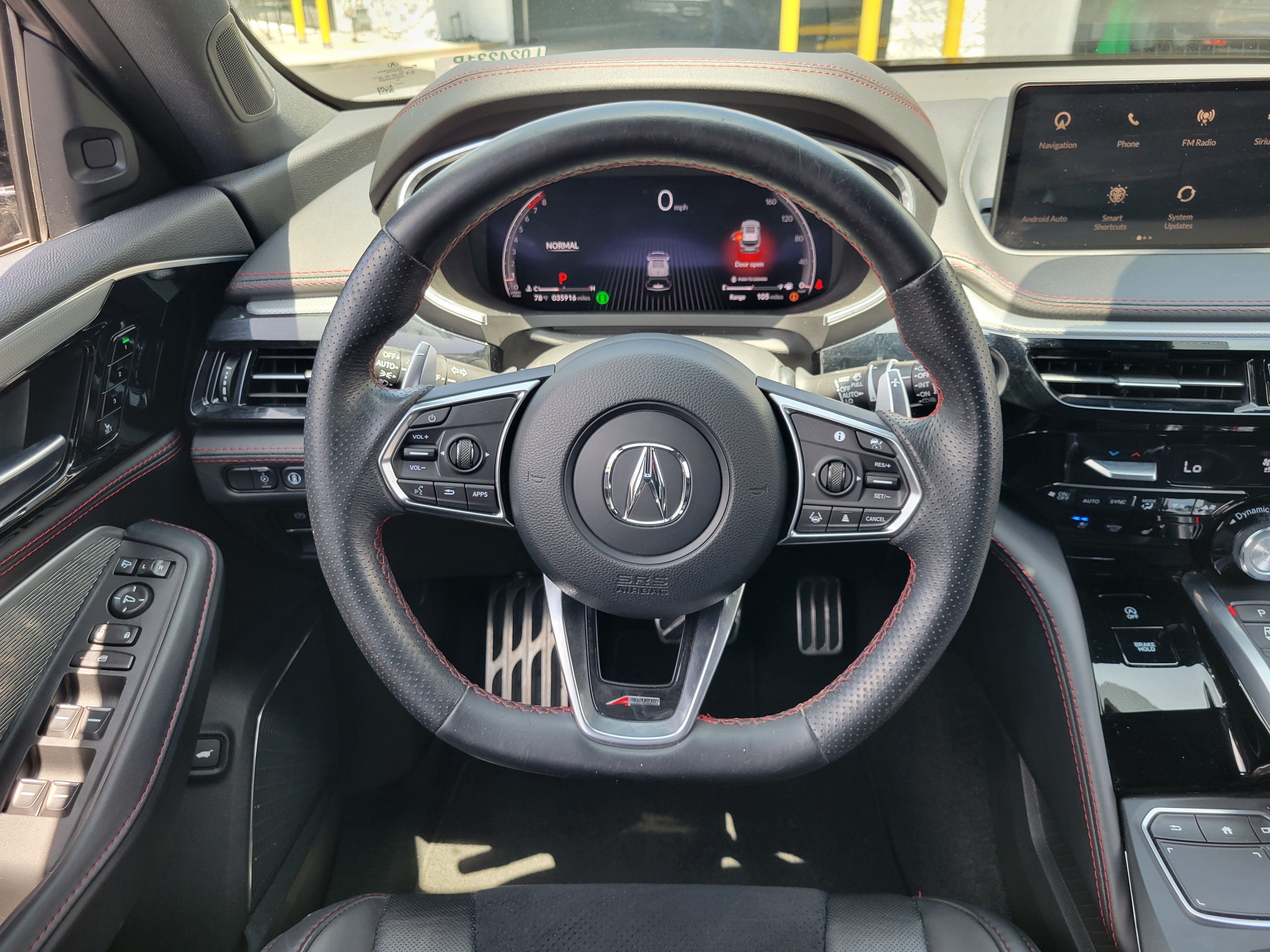 Certified Used 2023 Majestic Black Pearl Acura SH-AWD with A-Spec Package image 60
