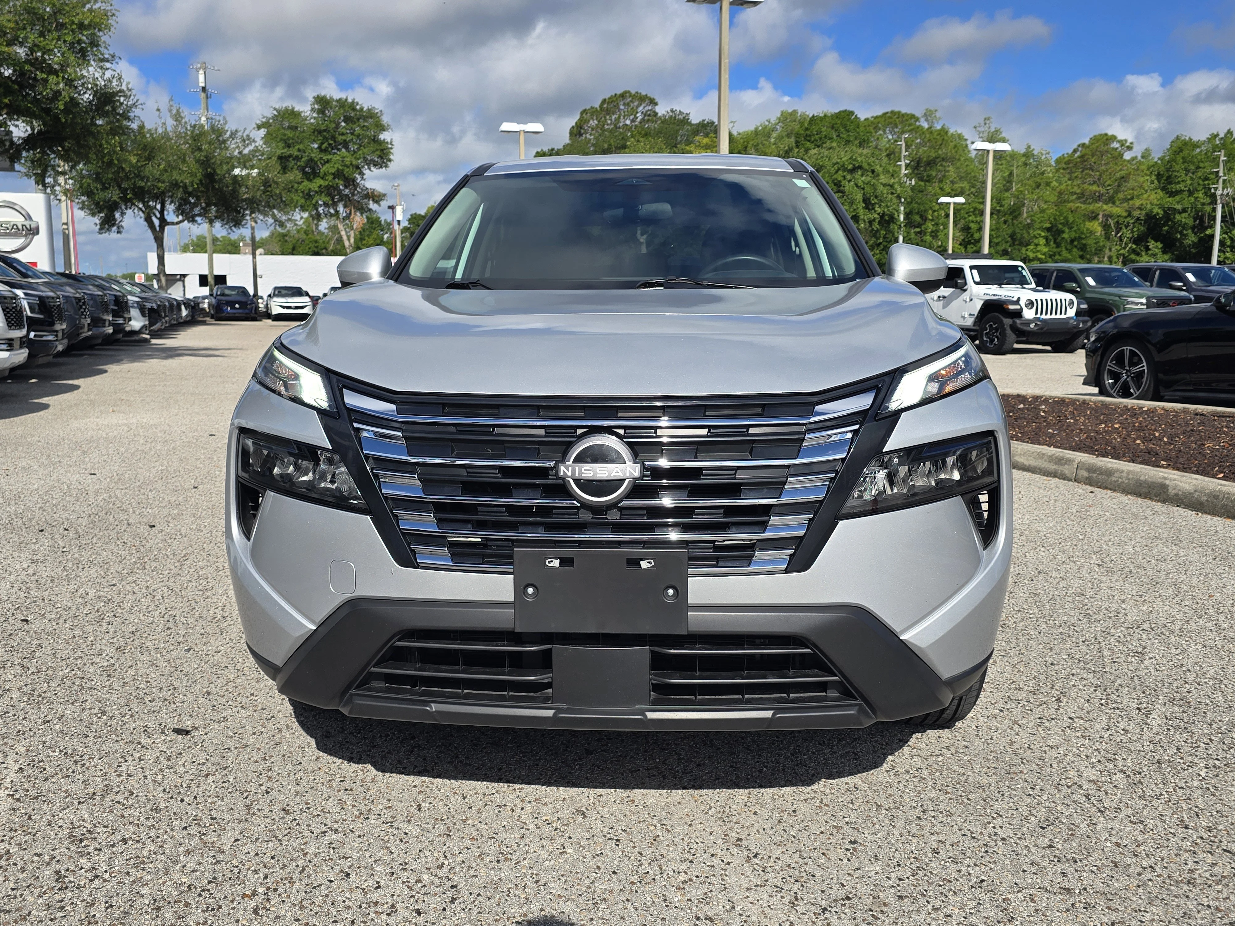 Certified Used 2025 Brilliant Silver Metallic Nissan SV image 3