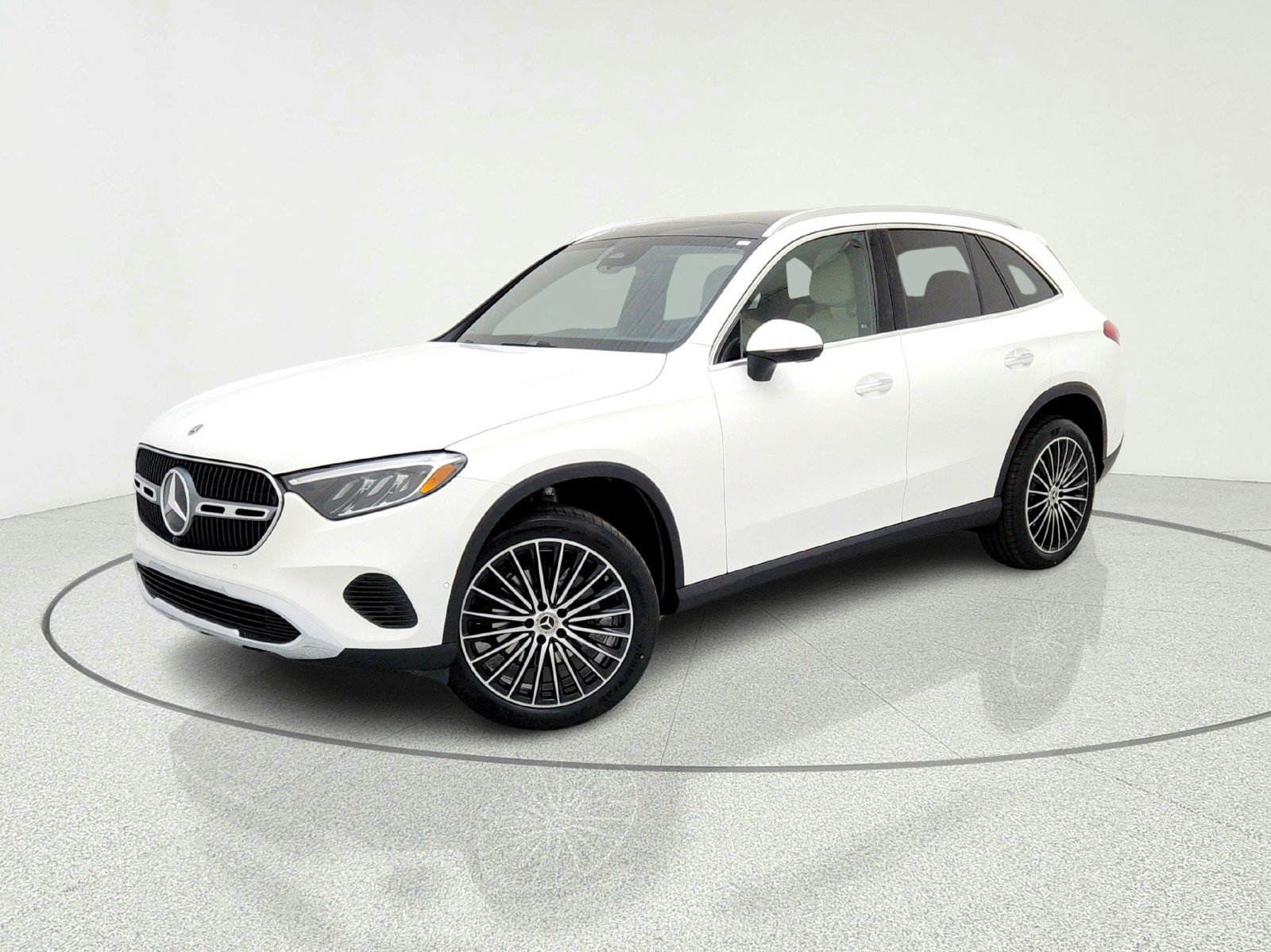 New 2026 Polar White Mercedes-Benz GLC 300 SUV image 1