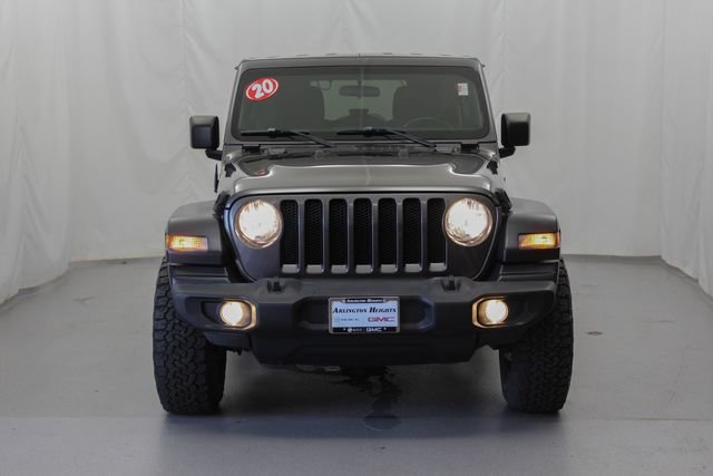 Used 2020 Gray Jeep Unlimited Sport S image 4