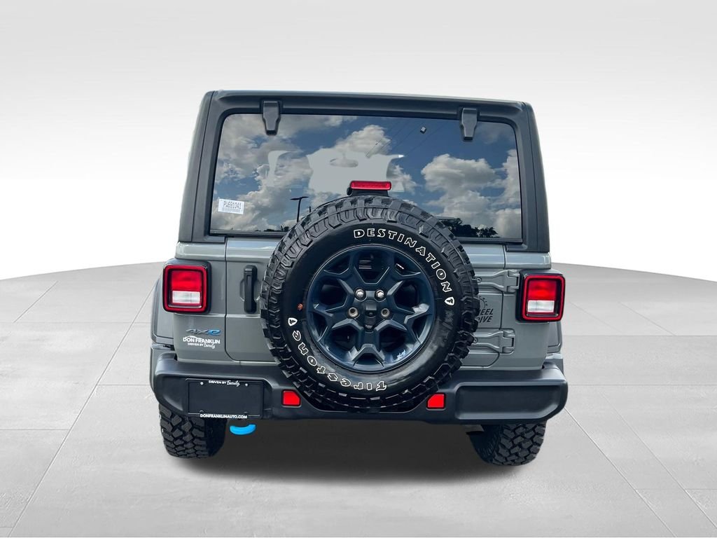 Used 2023 Gray Jeep Willys 4xe image 4