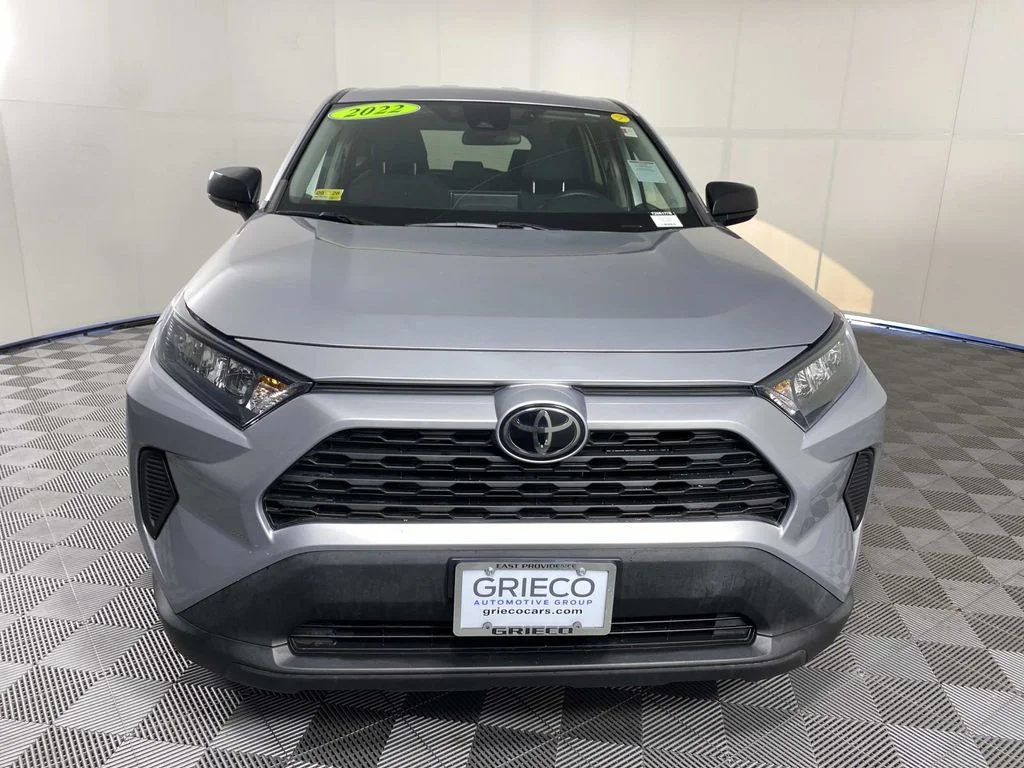 Used 2022 Silver Sky Metallic Toyota LE image 3