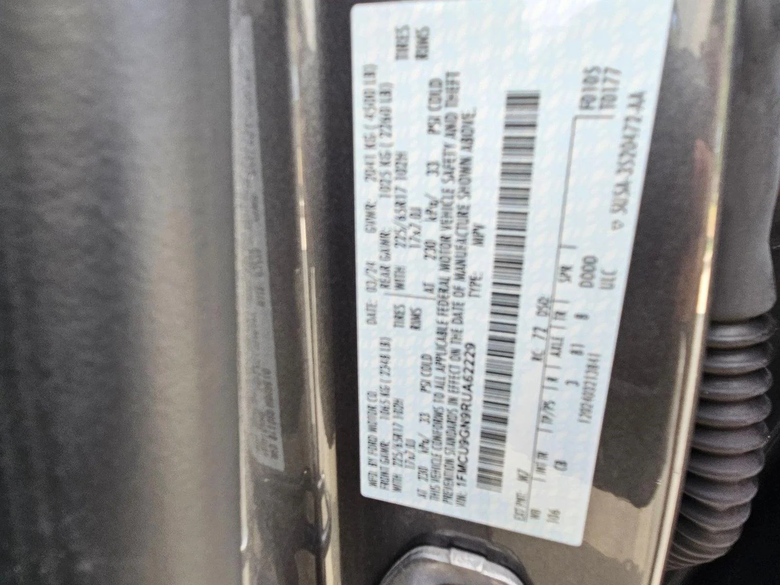 Used 2024 Carbonized Gray Metallic Ford Active image 20