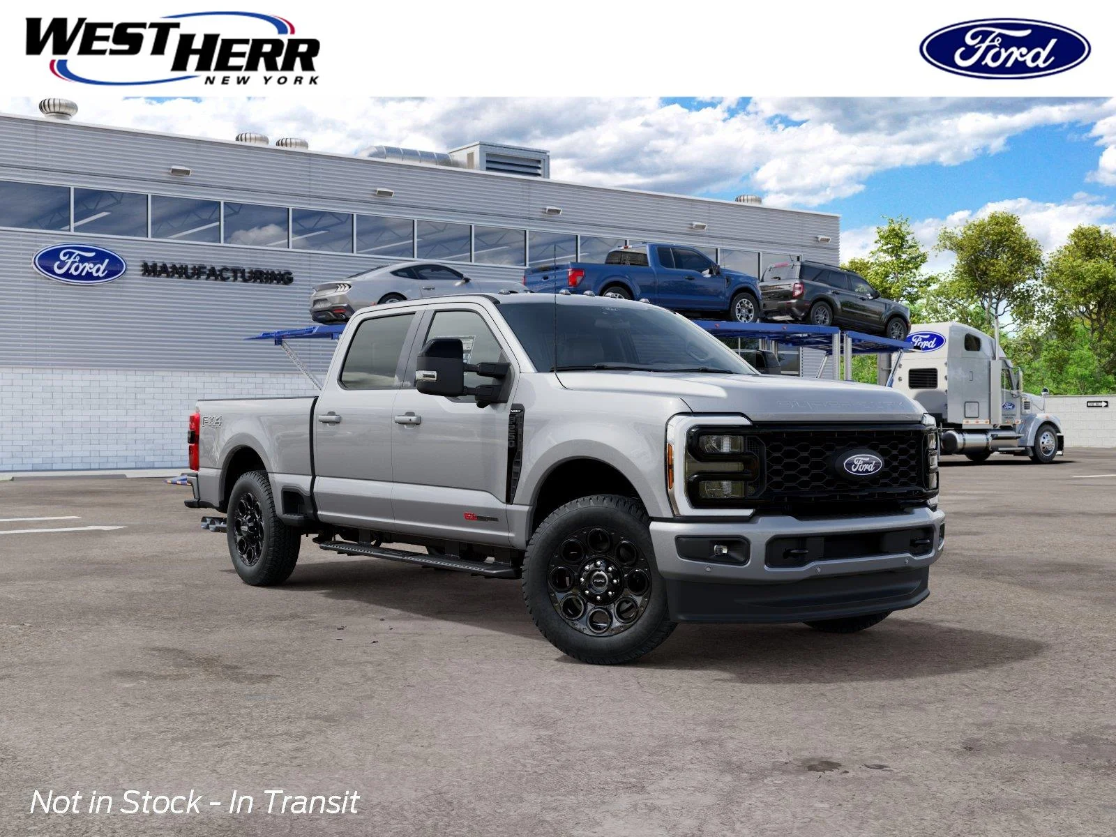 New 2027 Iconic Silver Metallic FORD F-250® Lariat® image 1