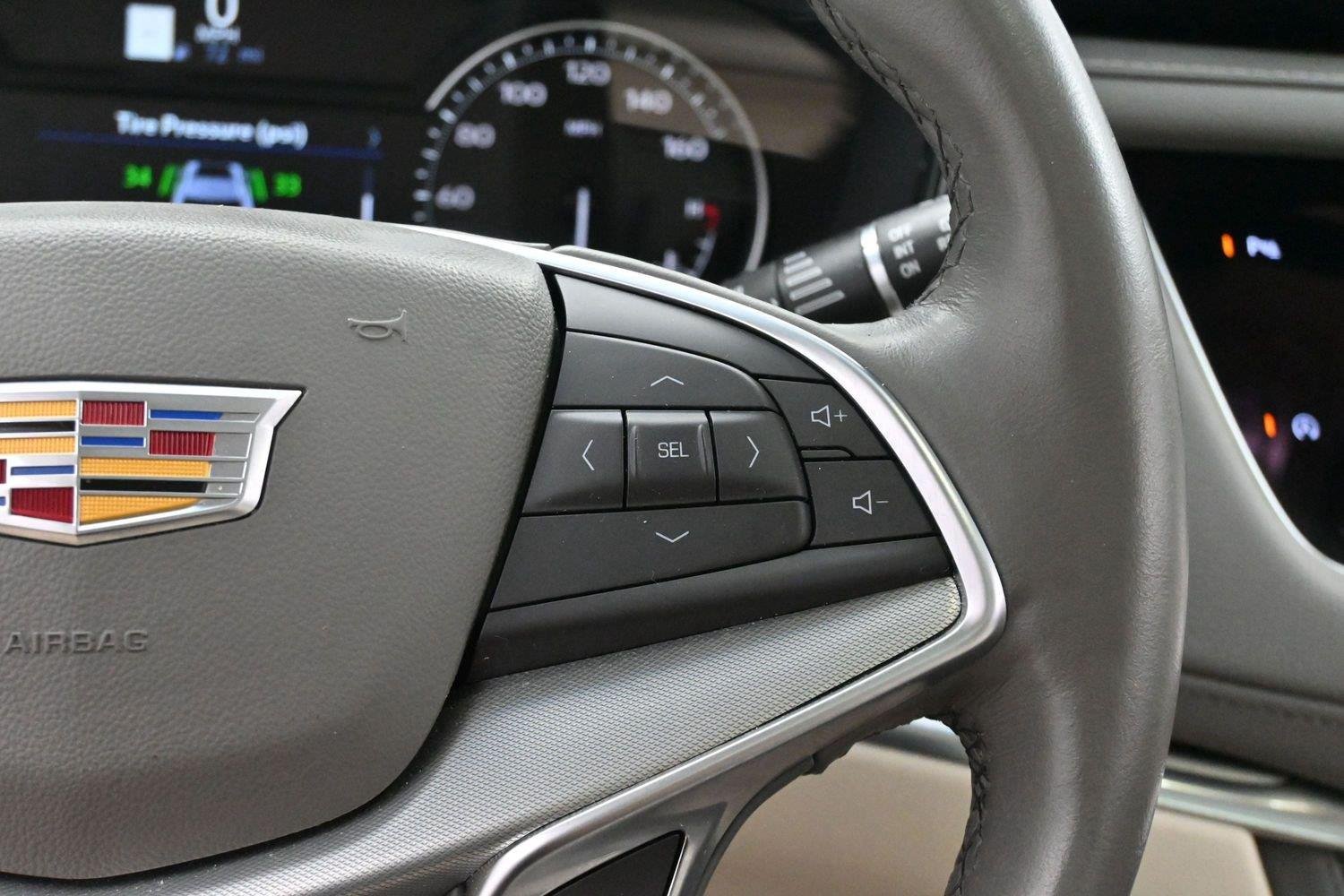 Used 2024 Argent Silver Metallic Cadillac Premium Luxury image 16