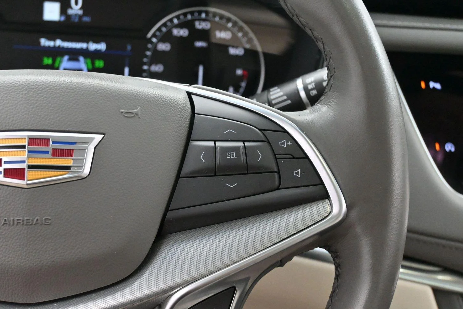 Used 2024 Argent Silver Metallic Cadillac Premium Luxury image 16