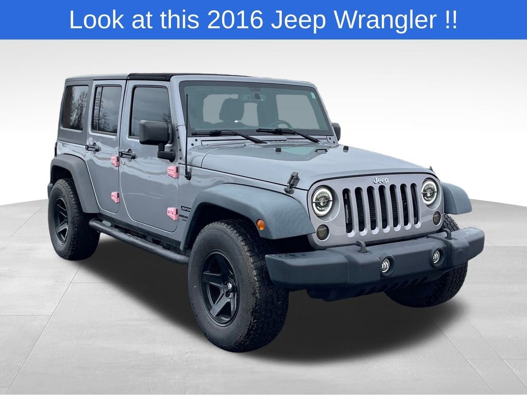 2016 Jeep Wrangler Unlimited Sport S