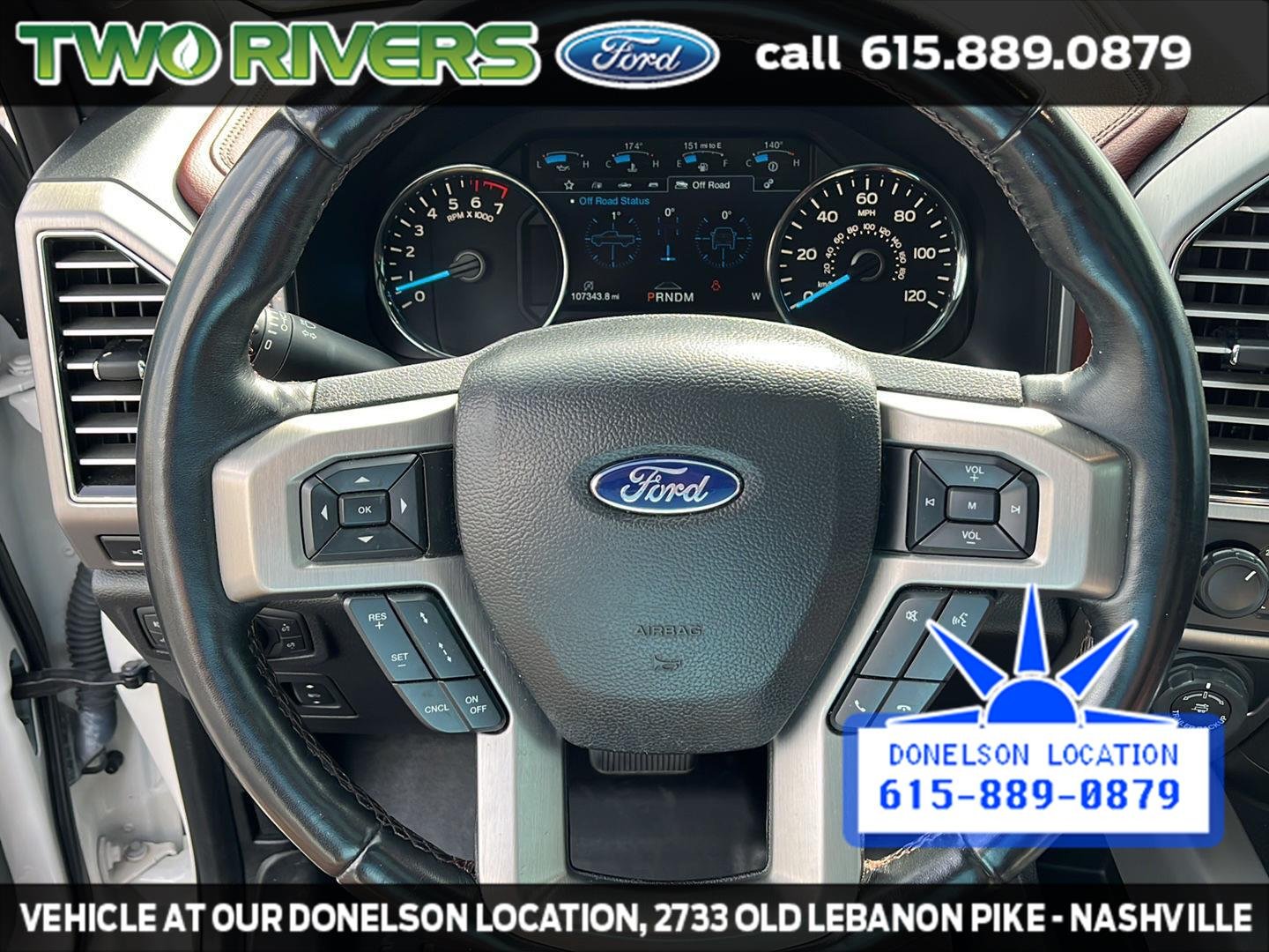 Used 2018 White Platinum Tri-Coat Metallic Ford Platinum image 29