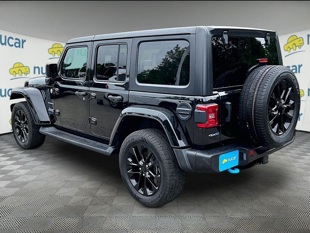 Used 2023 Black Jeep Sahara 4xe image 5