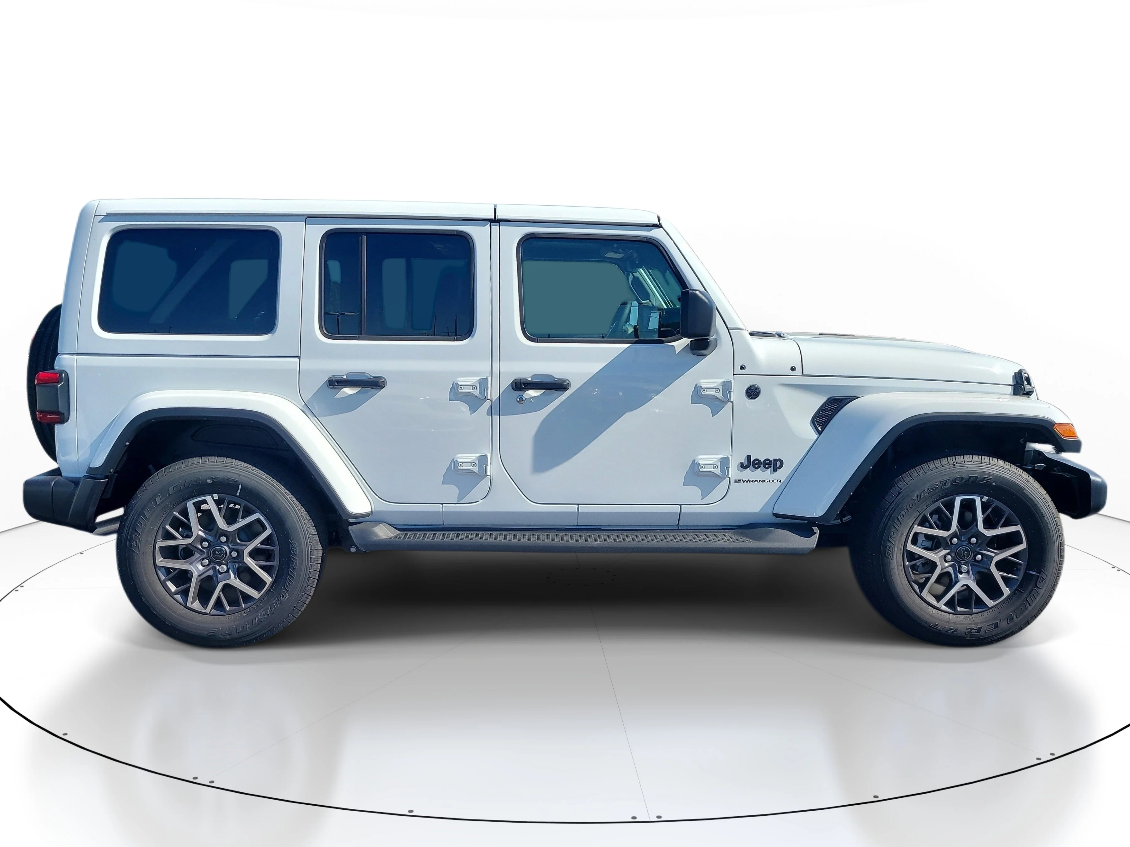 New 2026 Bright White Clearcoat Jeep Sahara image 5