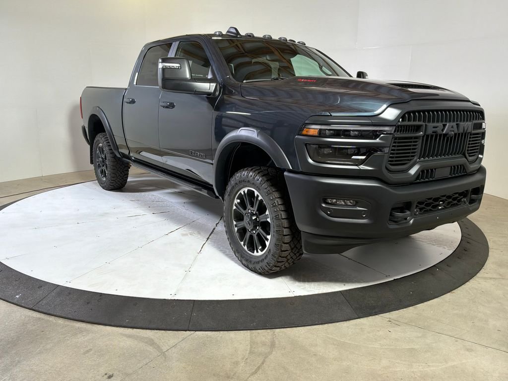 New 2026 Forged Blue Metallic Exterior Paint RAM Rebel image 1