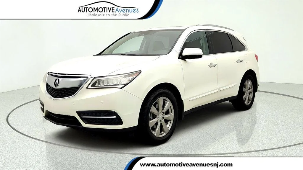 Used 2016 White Diamond Pearl Acura SH-AWD 4dr w/Advance/AcuraWatch Plus image 1