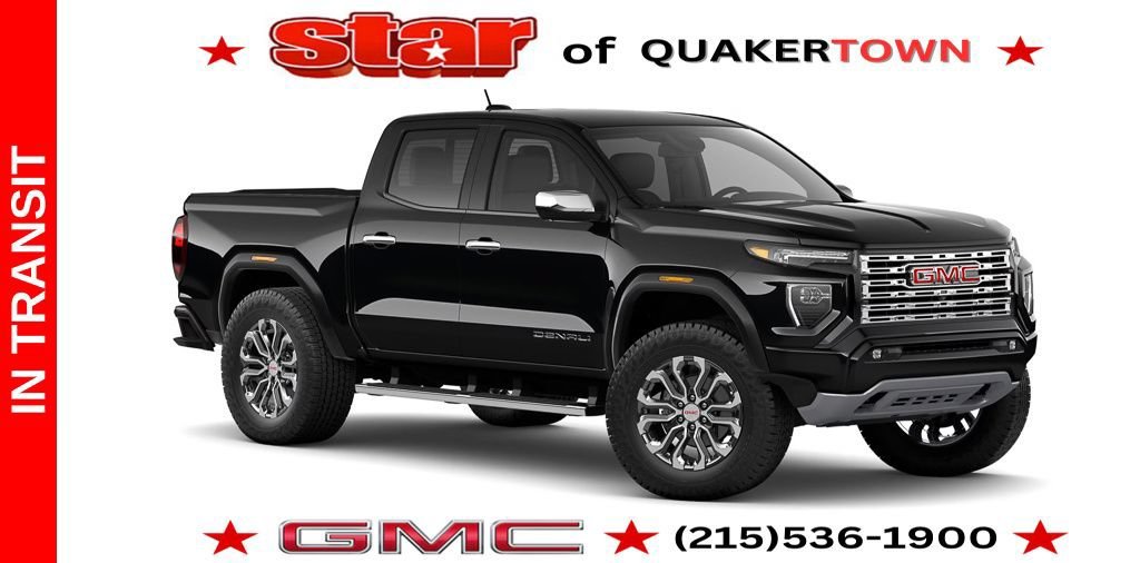 Onyx Black 2026 GMC Canyon Pickup Truck Four-Wheel Drive
