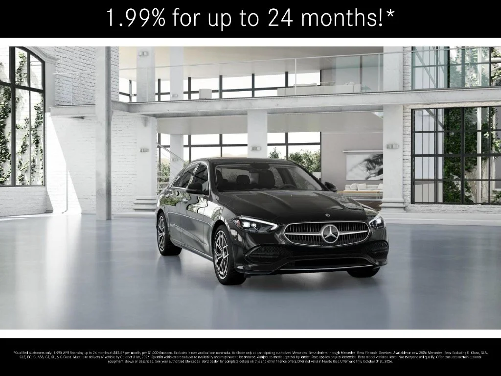 New 2026 Black Mercedes-Benz C 300 image 9