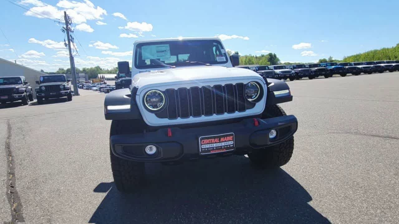 New 2026 Bright White Clearcoat Jeep Rubicon image 7