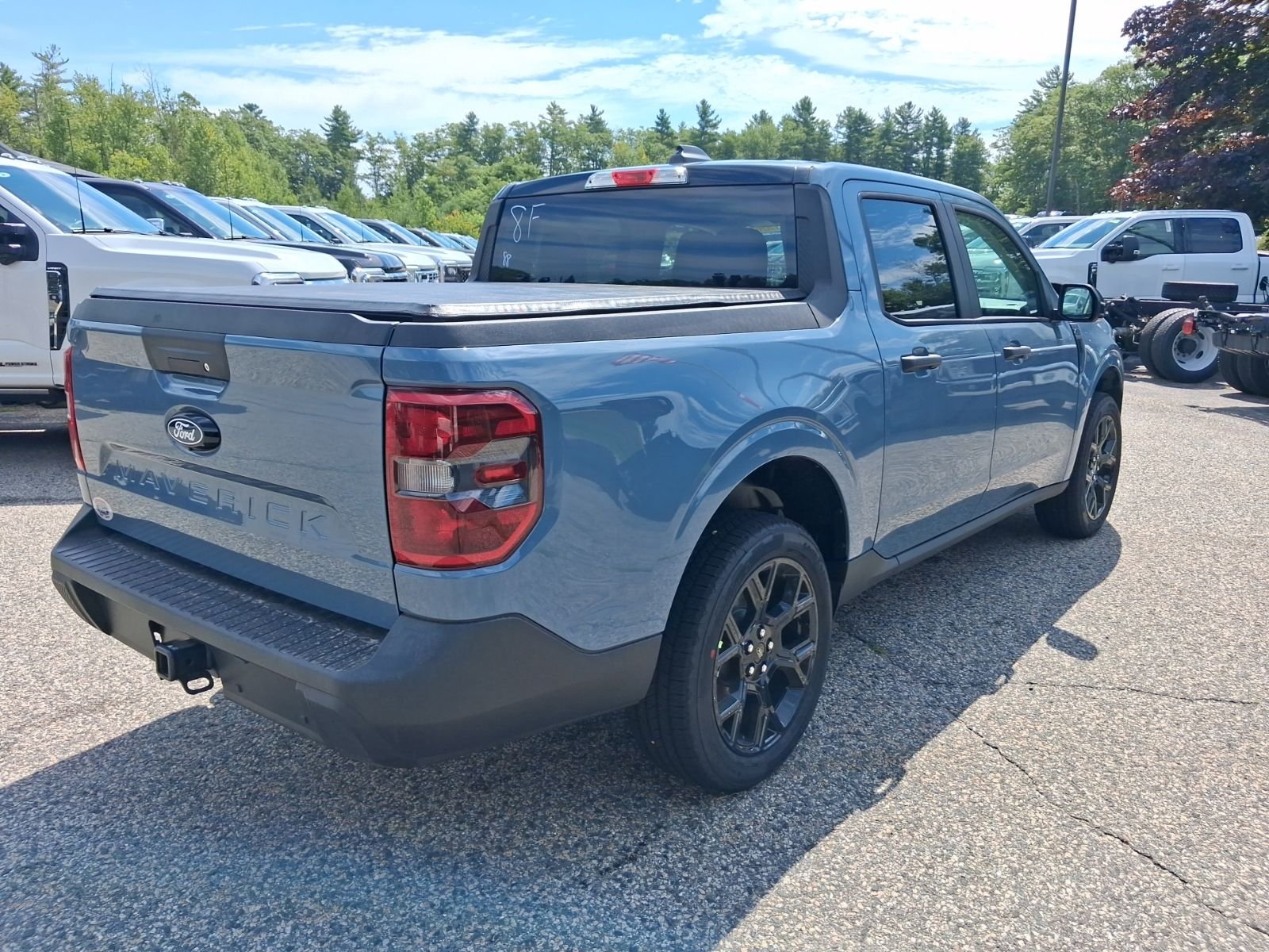 New 2026 Azure Gray Metallic Tri-Coat Ford XLT image 5