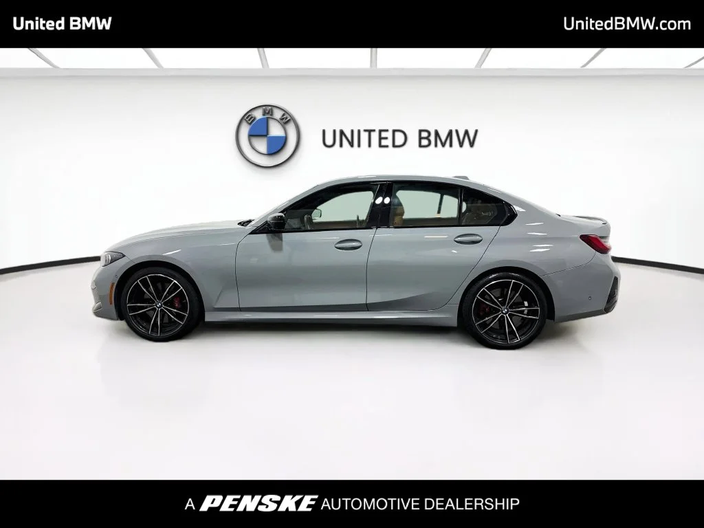 Certified Used 2024 Gray Metallic BMW 330i xDrive image 8