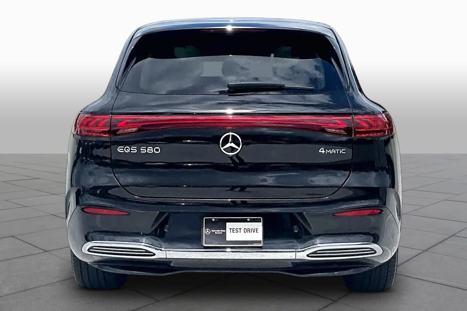 Certified Used 2023 Obsidian Black Metallic Mercedes-Benz EQS 580 image 4