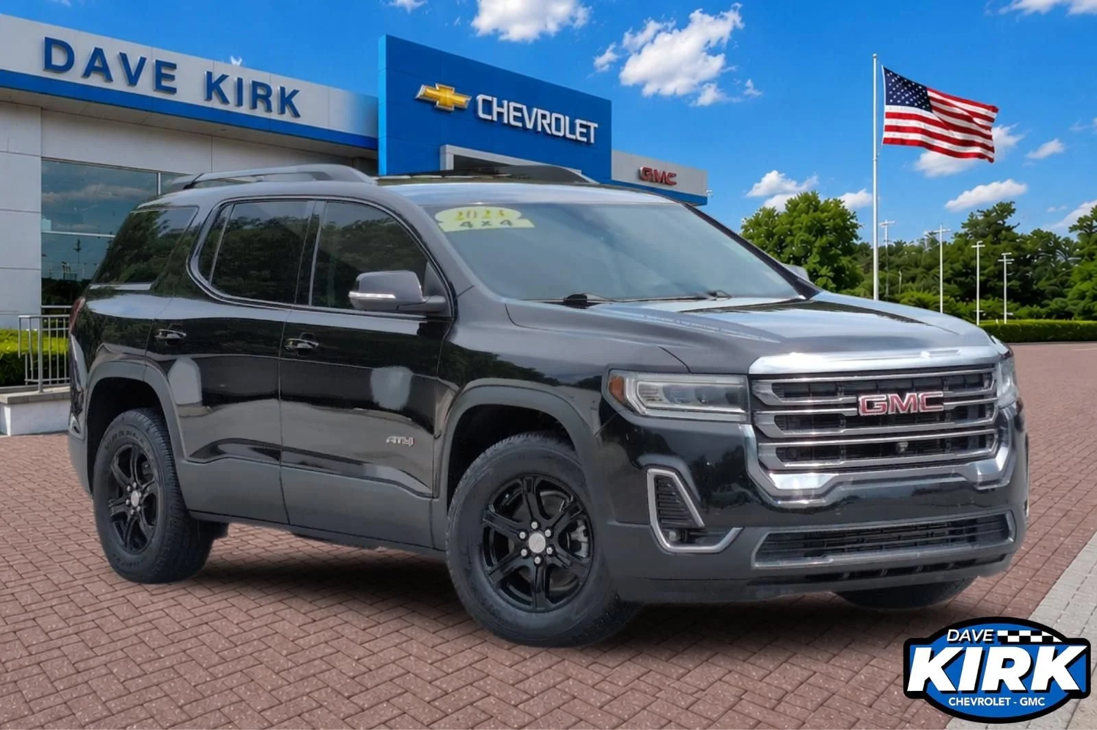 Used 2023 Ebony Twilight Metallic GMC AT4 image 1