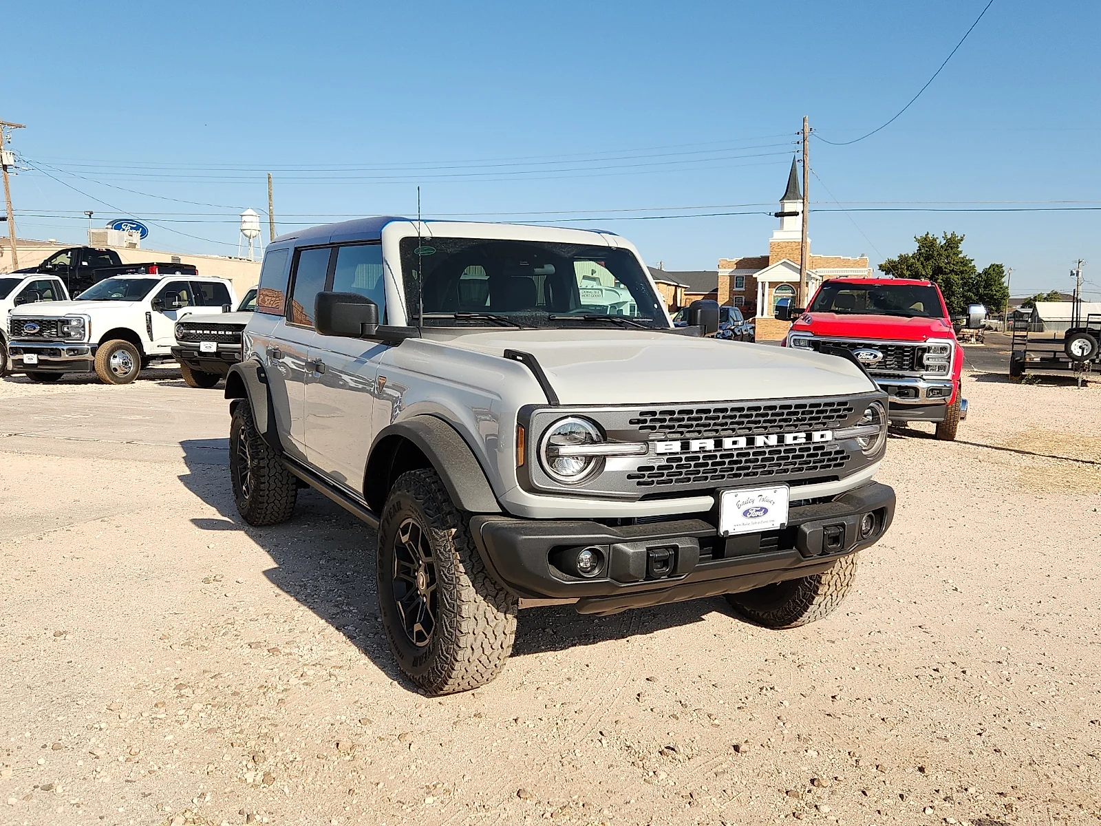 New 2026 Avalanche Gray Ford Badlands image 1