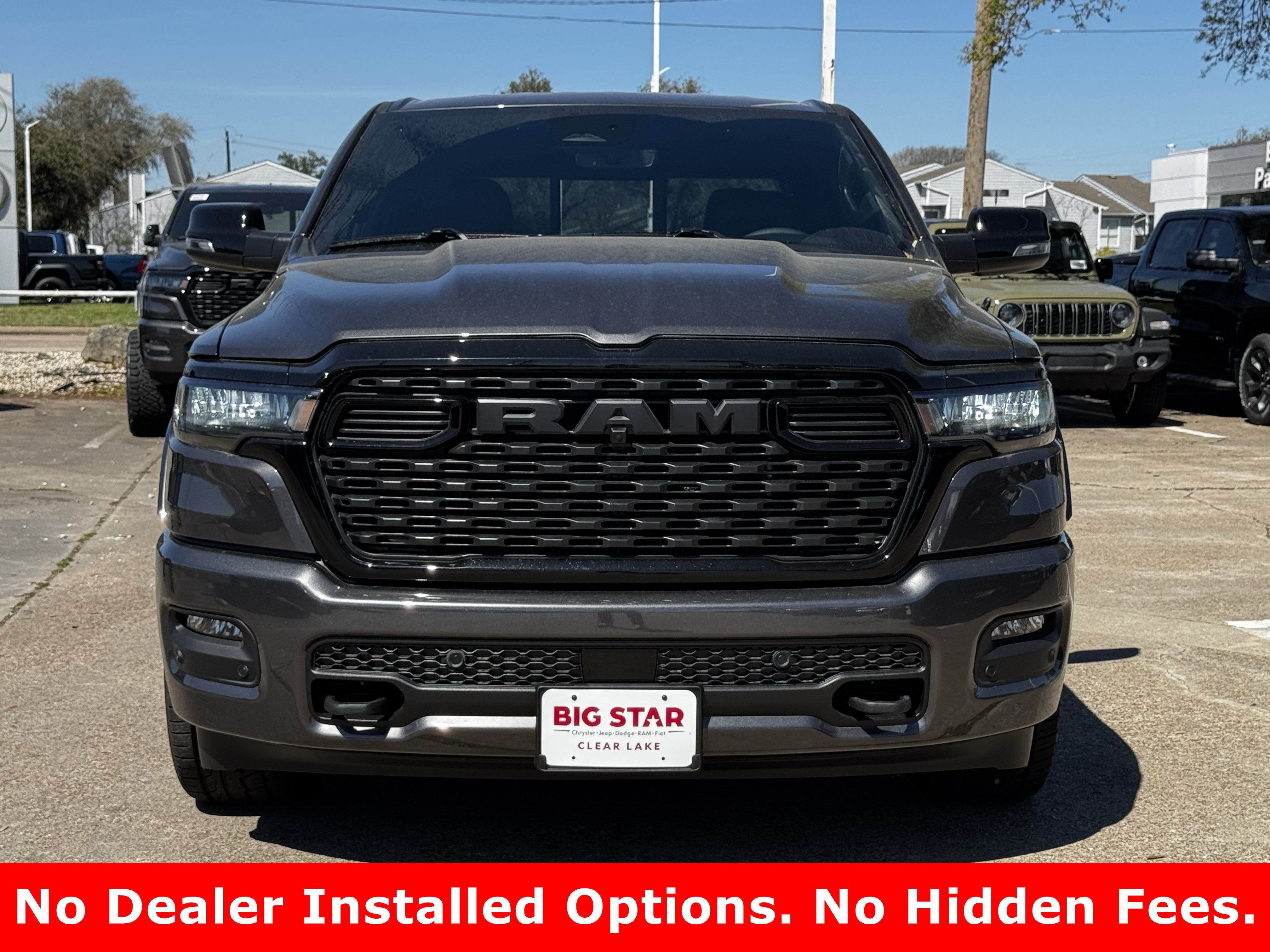 New 2026 Granite Crystal Metallic Clear-Coat Exterior Paint RAM Lone Star image 3