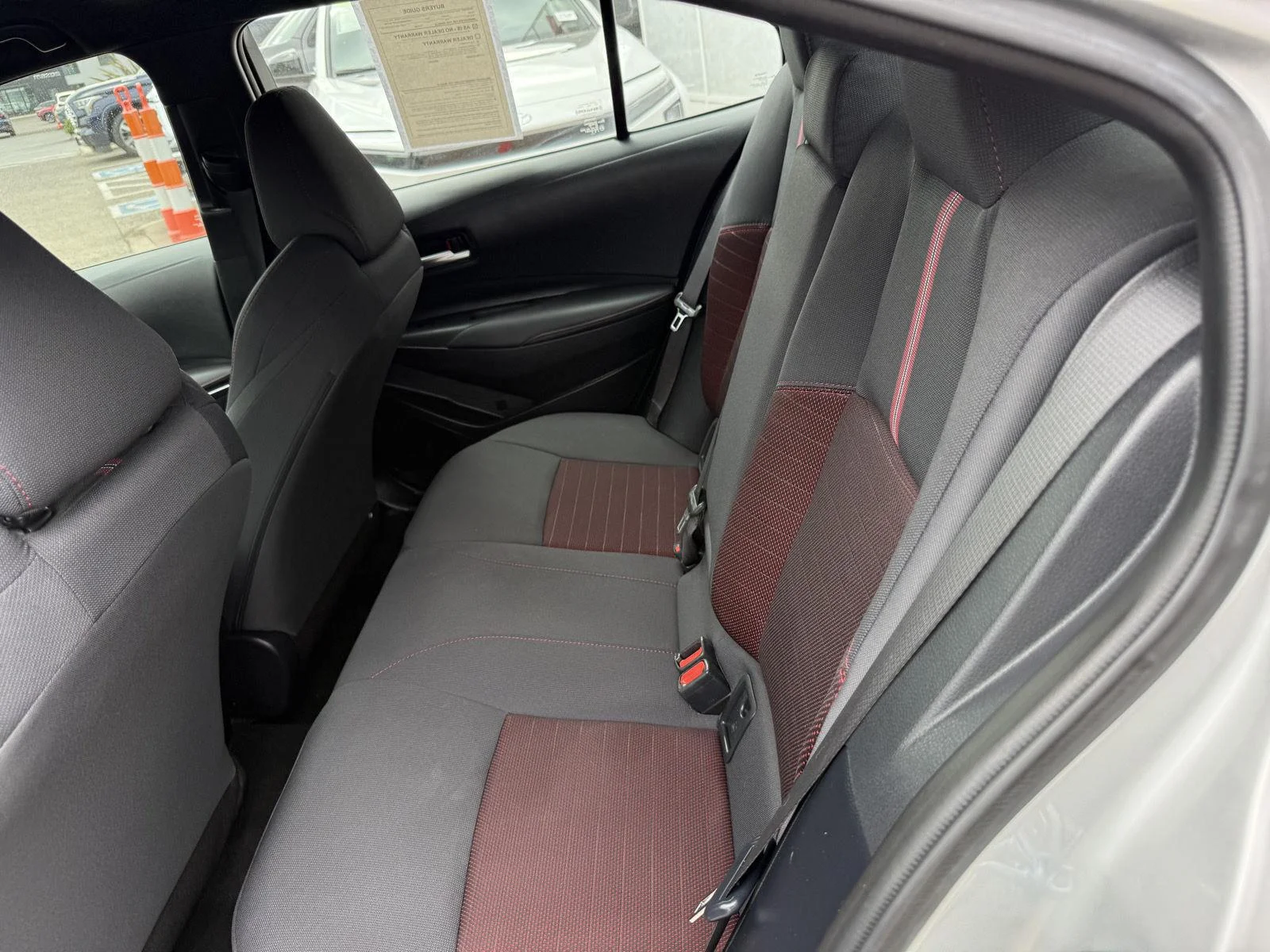 Used 2023 Classic Silver Metallic/Midnight Black Metallic Toyota SE image 14