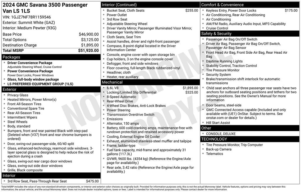 Certified Used 2024 Summit White GMC LS image 6