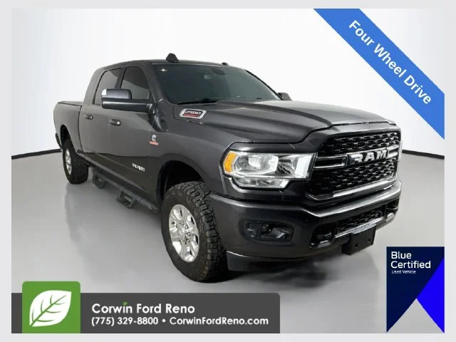 Used 2022 Granite Crystal Clearcoat Metallic Ram Big Horn image 1